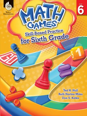 Math Games: Skill-Based Practice for Sixth Grade - ebook